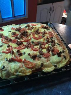 Una foto de Masa de pizza !!