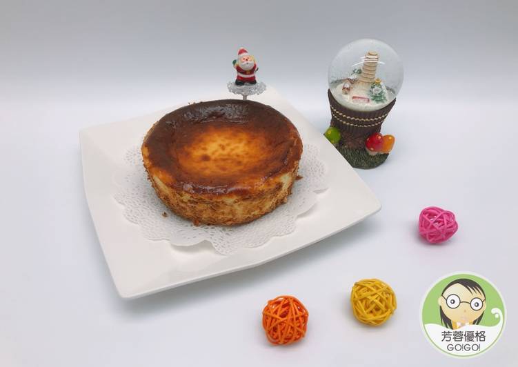 巴斯克優格乳酪蛋糕~聖誕節派對點心