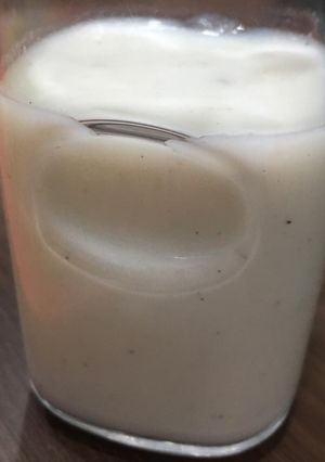 A picture of Namkeen Lassi.