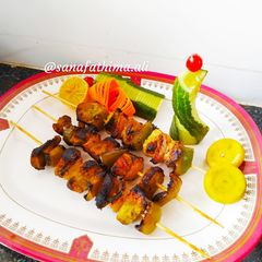 A picture of Chicken sticks.