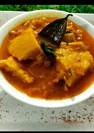 A picture of Besan ki sabji.