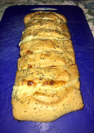 Una foto de Pizza 🍕 Trenzada