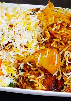 A picture of Jhatpat Mutton Biryani Recipe.