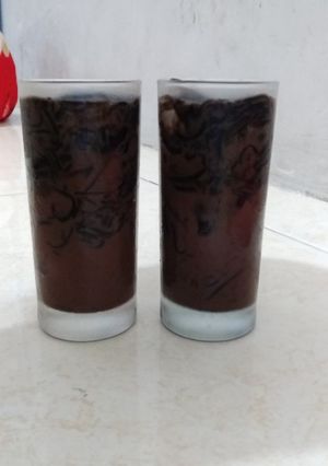 Foto resep Es coklat cincau