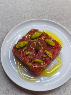 Una foto de Tartar de tomate