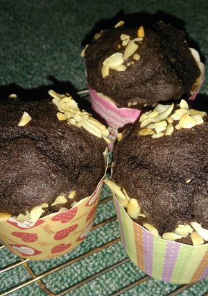 Foto resep Double choco muffin
