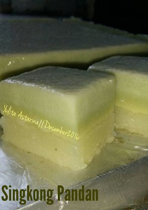 Foto resep Serimuka Singkong Pandan
