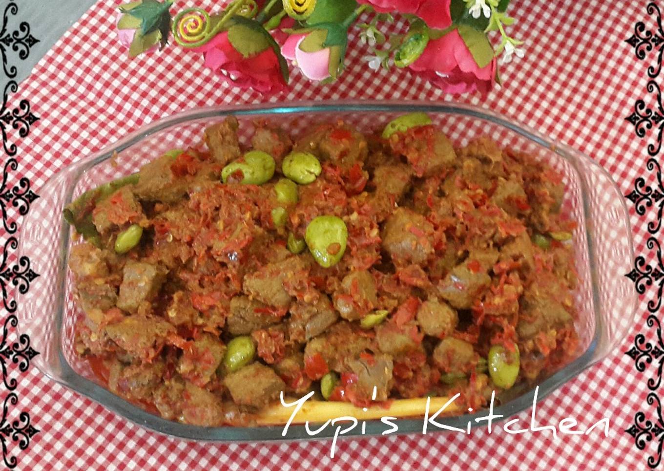Sambal Goreng Hati Sapi Petai Istimewa