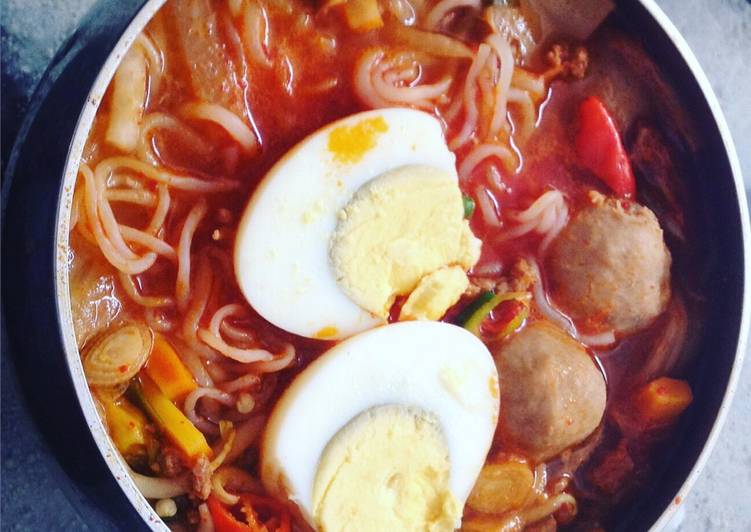 Shirataki kuah kimchi