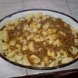 Ñoquis a la Bolognesa
