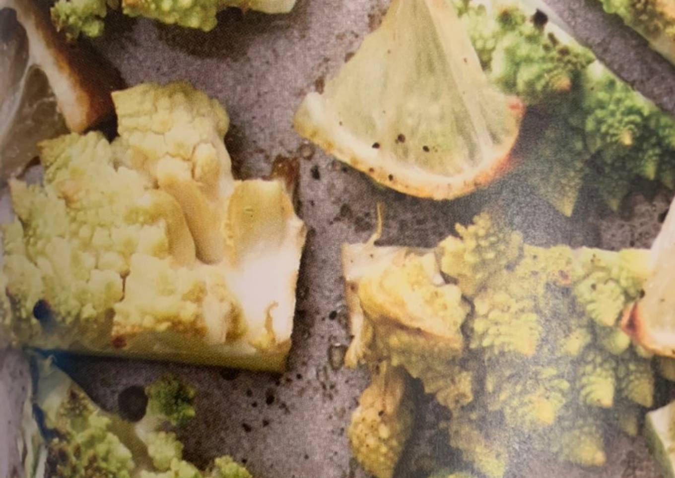Lemon-roasted Romanesco Cauliflower