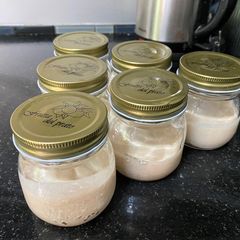 A picture of Rhubarb Fool.