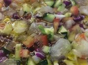 Una foto de bebida de pepino