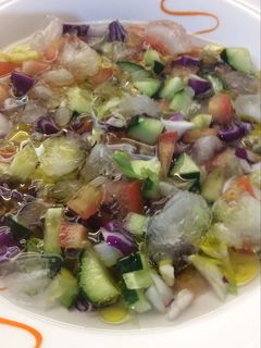 Una foto de Granizado de verduras
