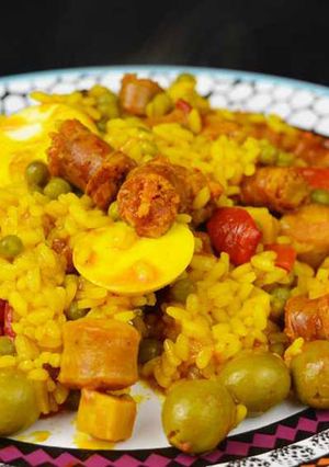 Una foto de Arroz a la charcutera IBSA