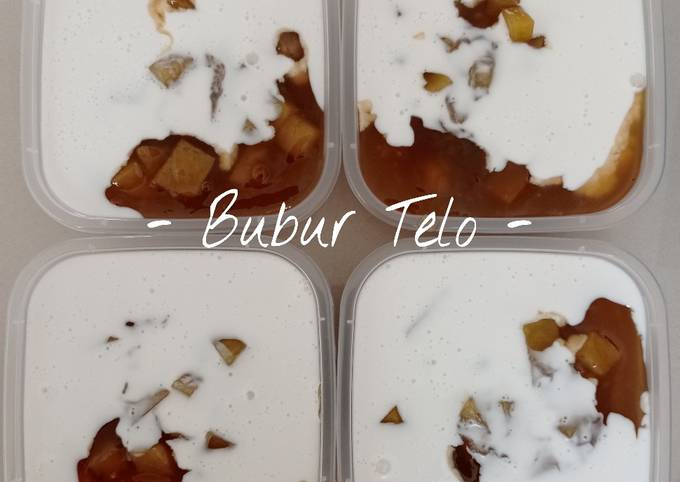 Resep Bubur Telo yang Enak