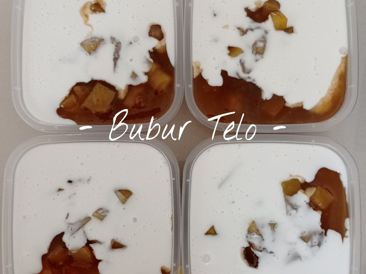 Resep Bubur Telo yang Enak