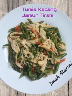 Foto resep Tumis Kacang Jamur Tiram