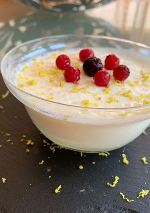 Foto principal de Mousse de limón con solo 3 ingredientes y en 5 minutos
