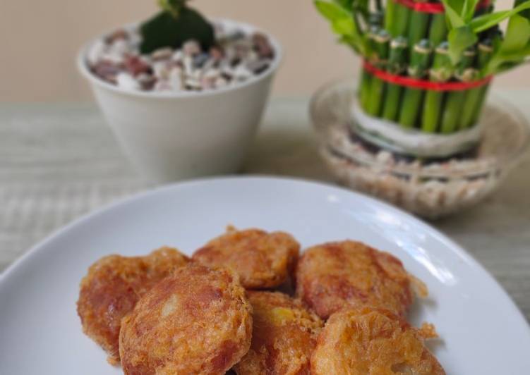 Perkedel kentang ayam