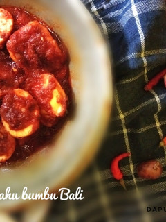 Foto resep Telur & Tahu bumbu bali