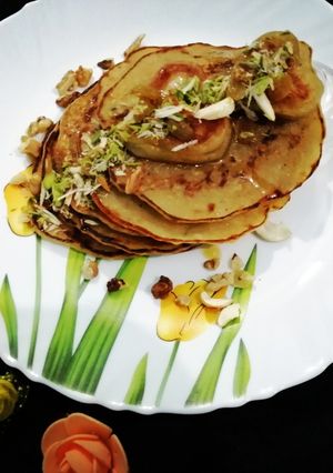 केले के पैनकेक (Kele ke pancake recipe in hindi) रेसिपी मुख्य फोटो