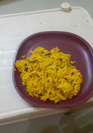 A picture of Tomato rice.