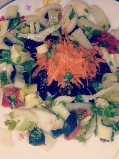 صورة لوصفة سلاطة بسباس منوعة 😋🥗😋: