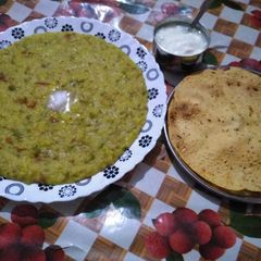 A picture of Masala khichdi.