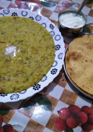 A picture of Masala khichdi.