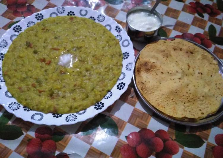 Recipe of Any-night-of-the-week Masala khichdi