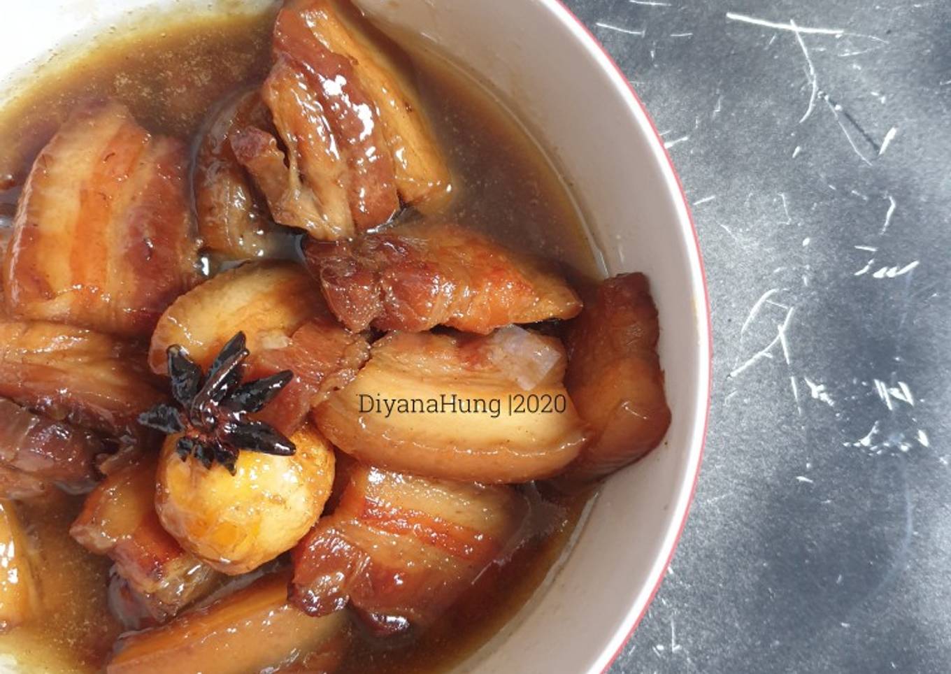Pork Caramel Khas Chinese
