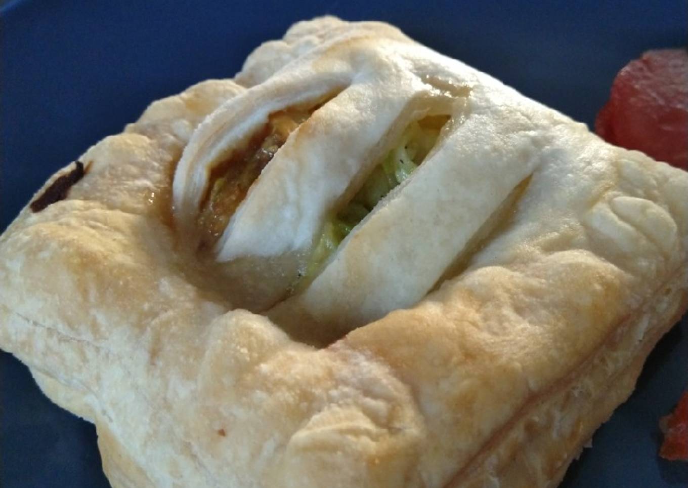 Feuilleté courgette figue