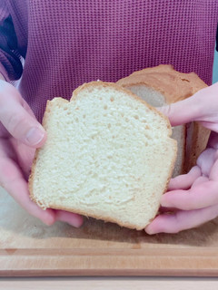 健康無油的豆腐吐司麵包|過熱水蒸氣烤箱微波爐 的食譜成品照片