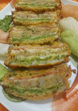 A picture of Tasty pakode.