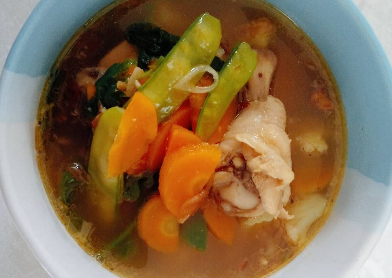 Sop sayap ayam ayu