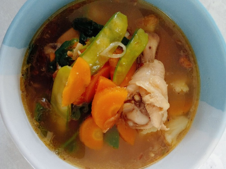 Resep Sop sayap ayam ayu yang Enak