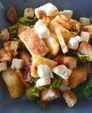 Ensalada de patata con queso