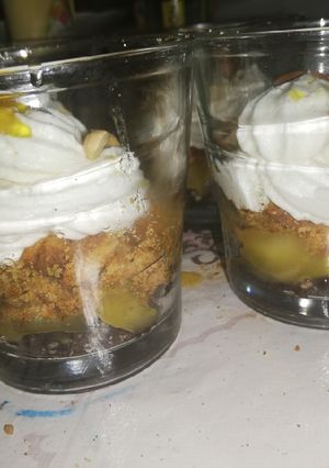 Une photo de Verrines des pommes