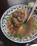 Giò heo hầm đậu phộng