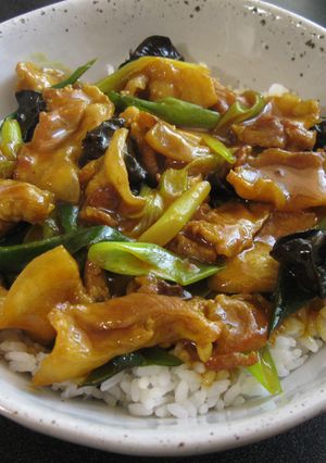 A picture of Pork Curry Don.