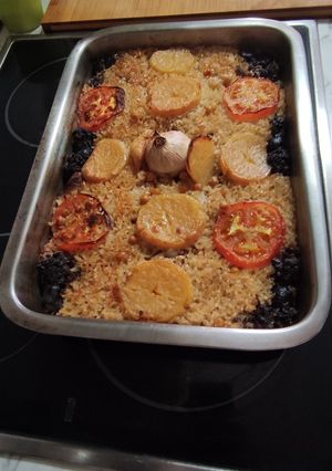 Una foto de Arroz al horno