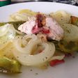 Solomillo de pavo o cerdo relleno al horno