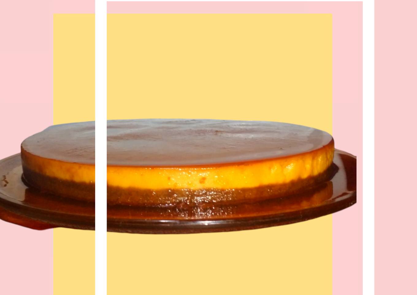 Pastel imposible o chocoflan 🍮 de chocolate semiamargo
