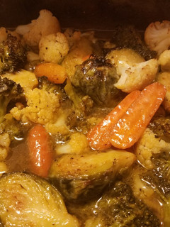 A picture of Maple Glazed Veggies.