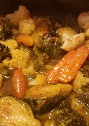A picture of Maple Glazed Veggies.