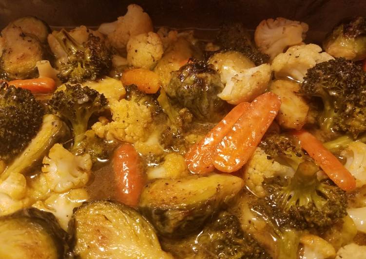 Recipe of Homemade Maple Glazed Veggies