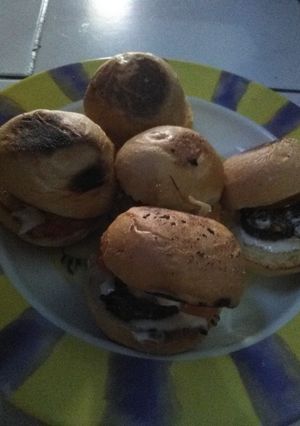 Foto resep Home made patty burger simpleu