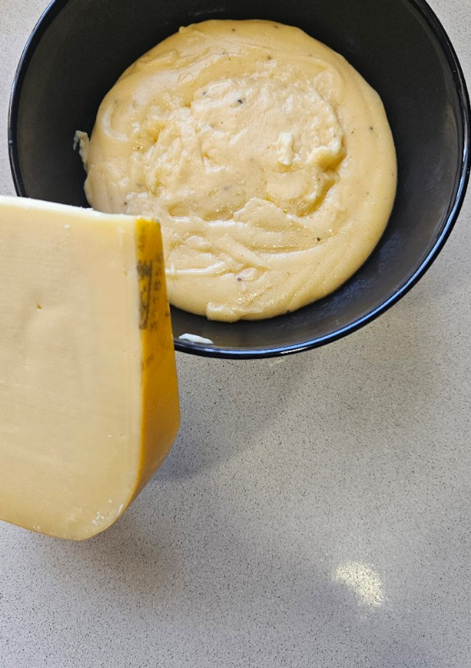 Una foto de Salsa de queso
