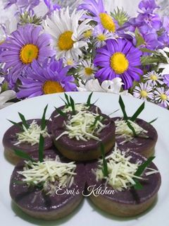 Foto resep Kue Lumpur Ubi Ungu (Praktis)
